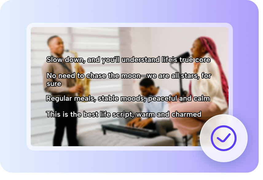 Enhance creativity and generate fresh lyrics instantly with CapCut's AI