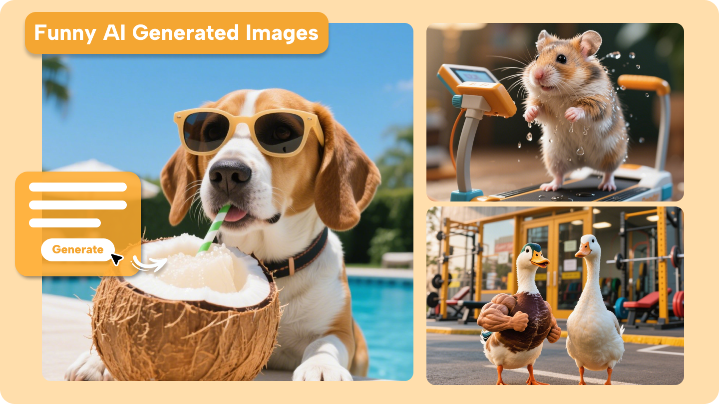 Lustige KI-generierte Bilder