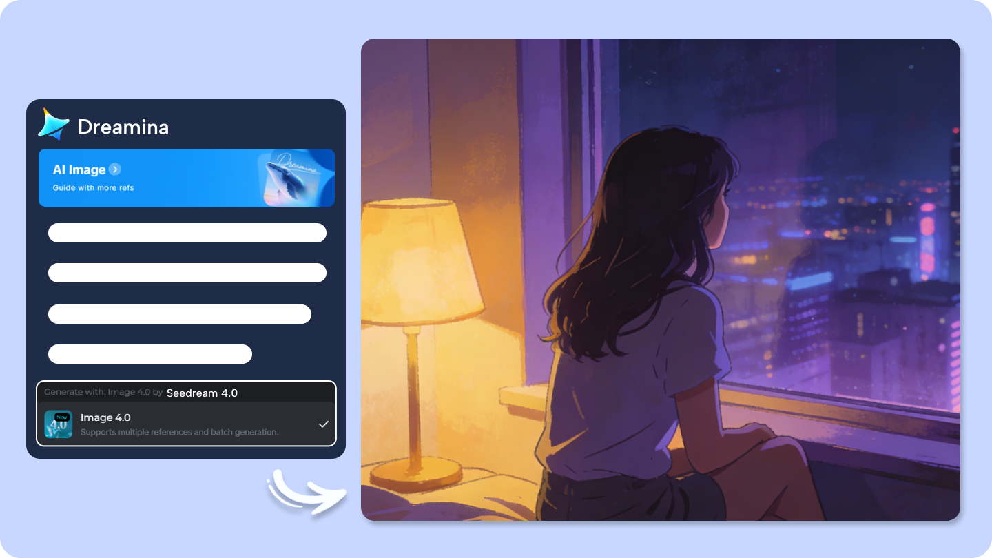 Free Lofi Image Generator: Design Beautiful Lofi Anime Art with AI