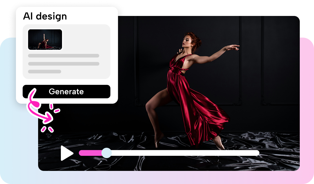 Write prompt to genrate dance video