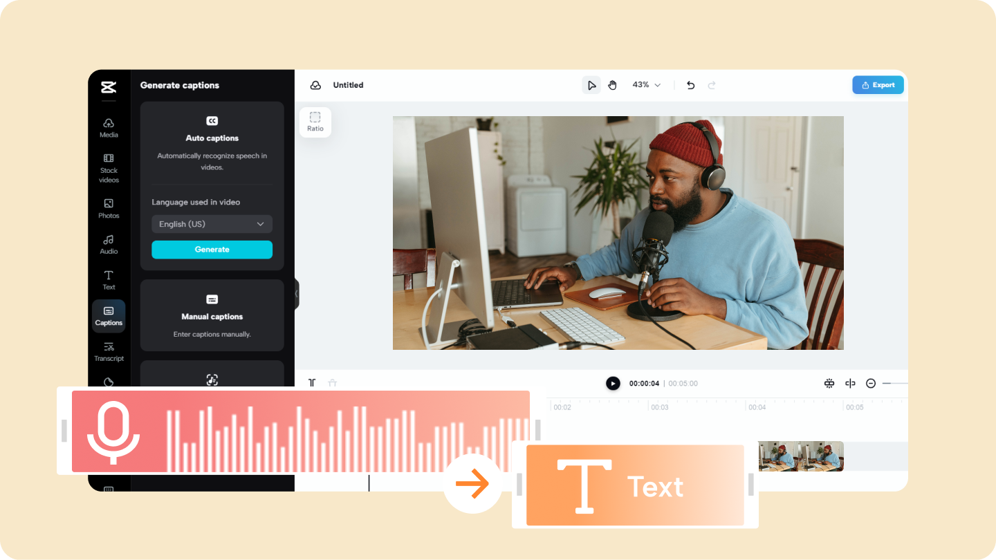 Transcribe Audio to Text