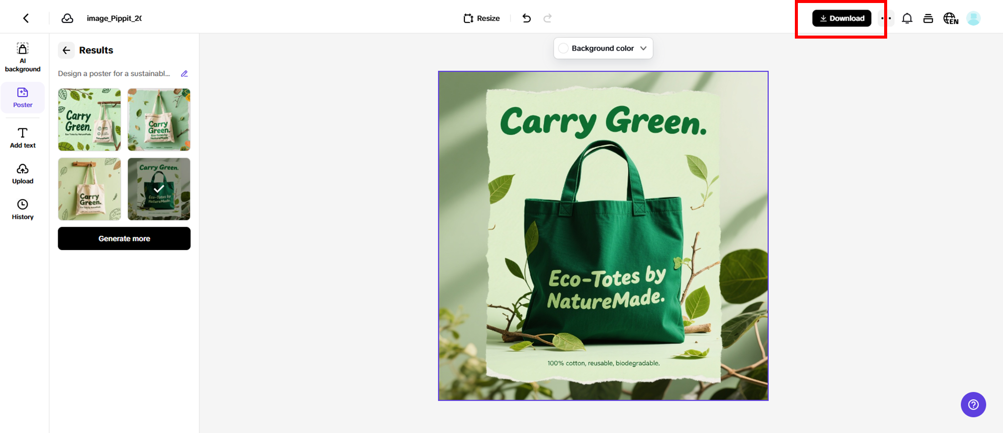 Download your poster