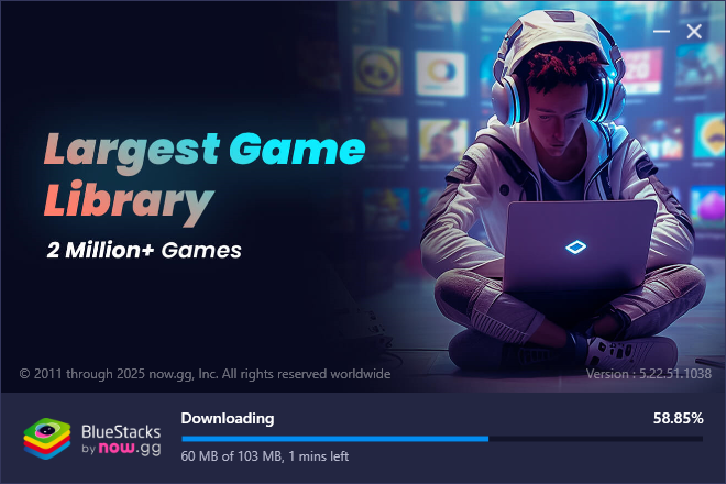 Download BlueStack website