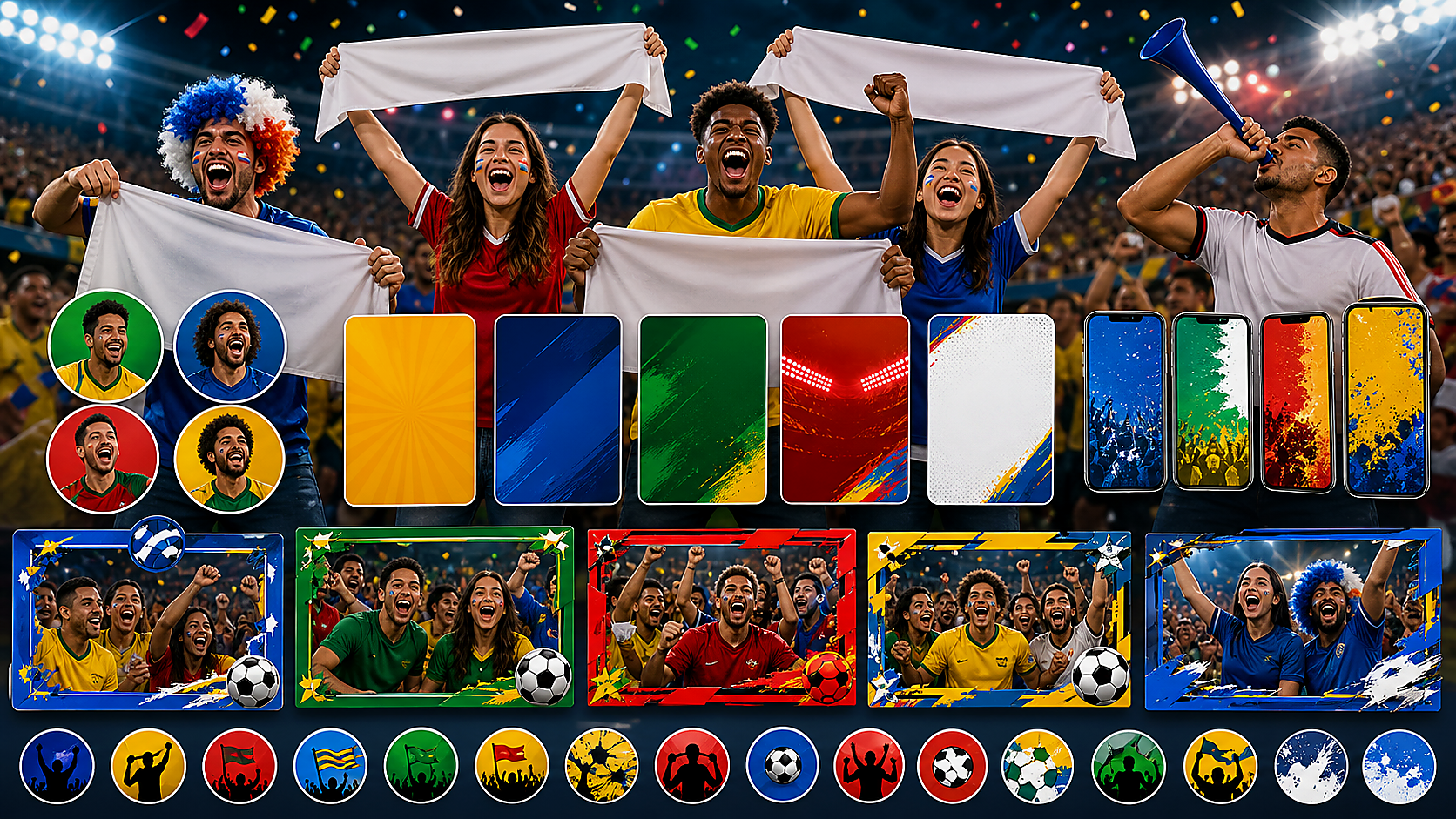 World Cup Social Media Graphics Generator prompt first image