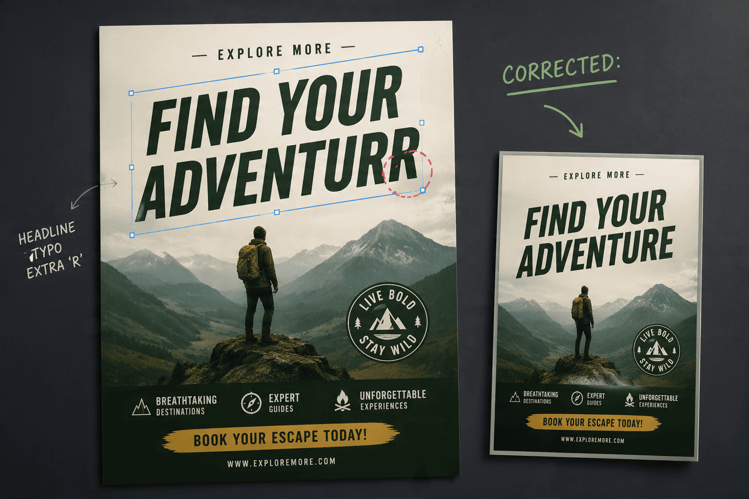 Text in image editing