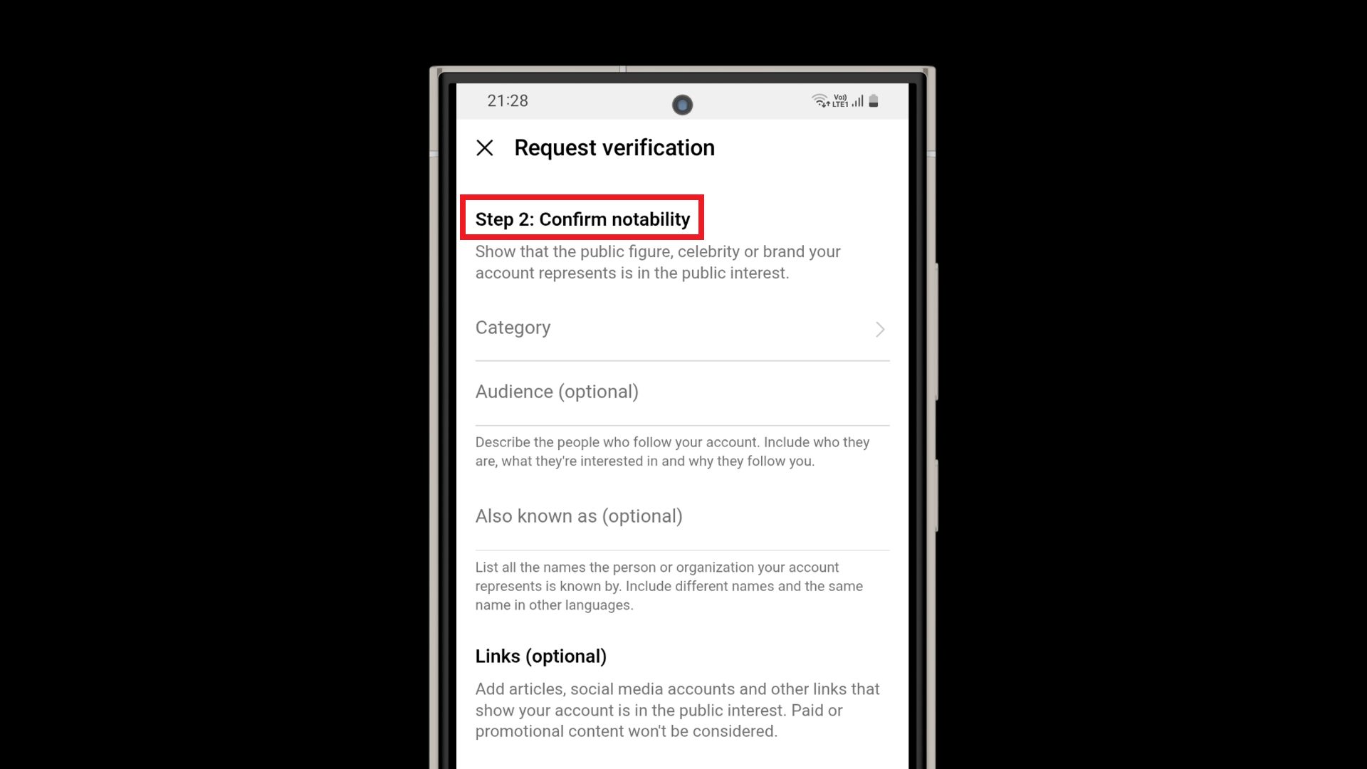 Provide proof of notability and submit