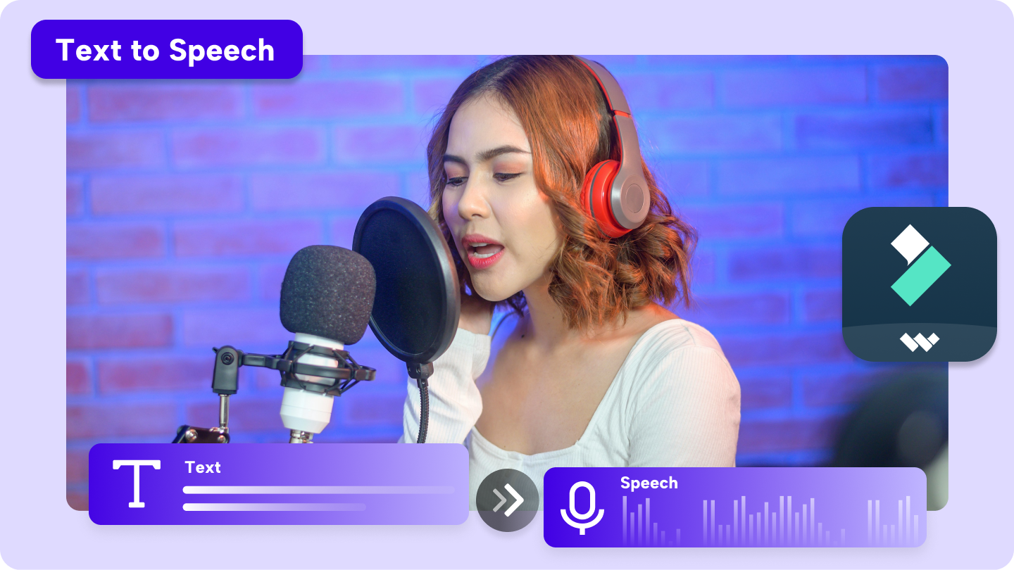 Text to speech filmora