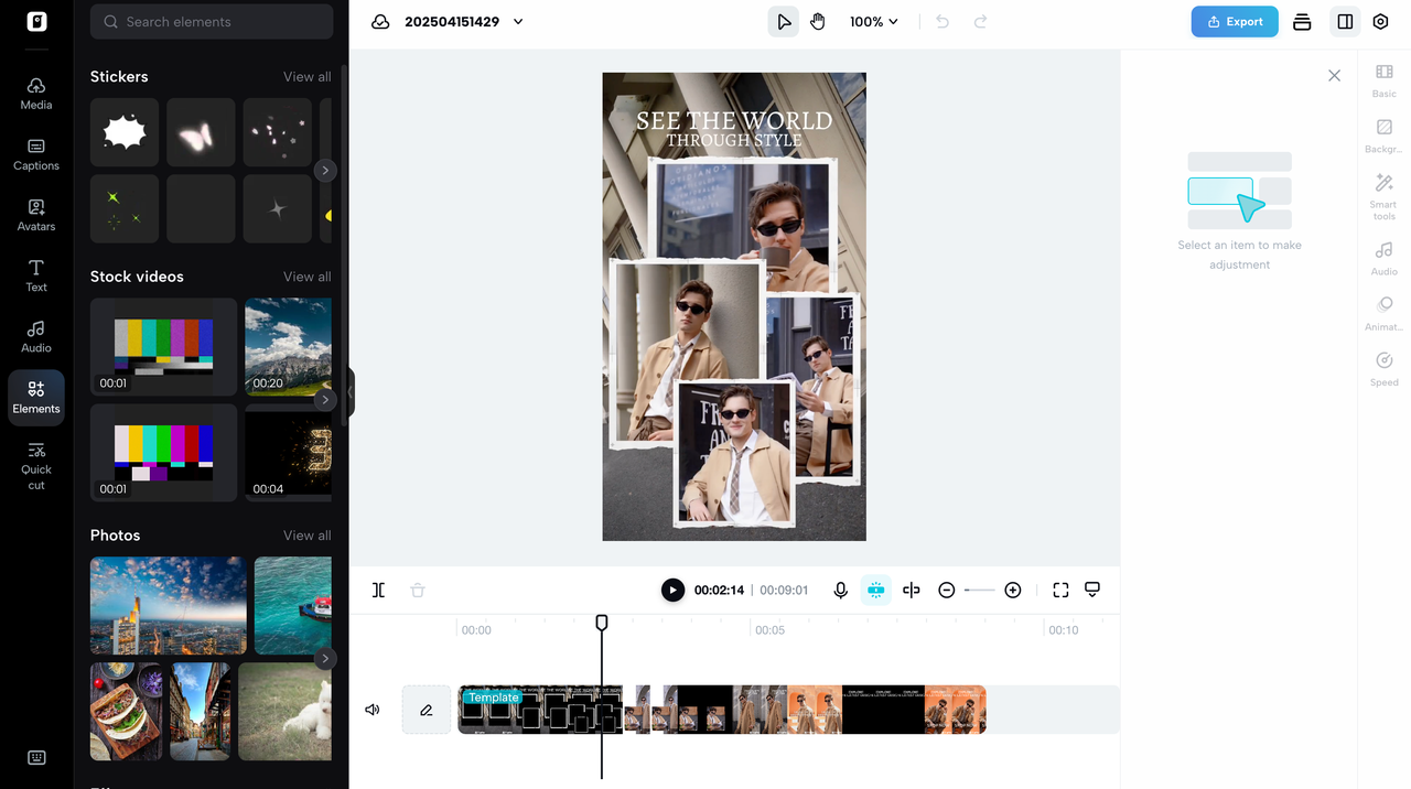 Customize your video