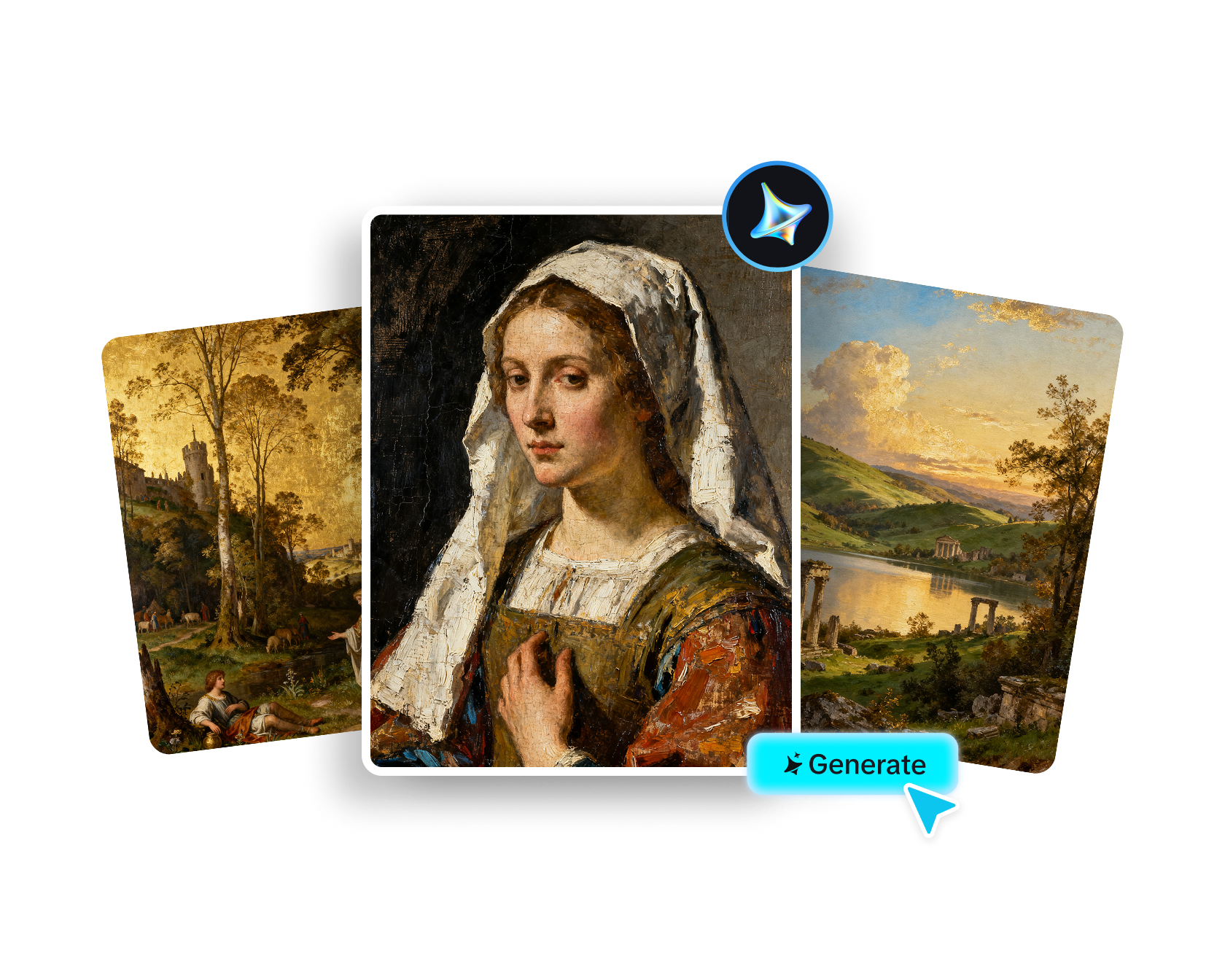 Créer des peintures d'art classique avec l'IA