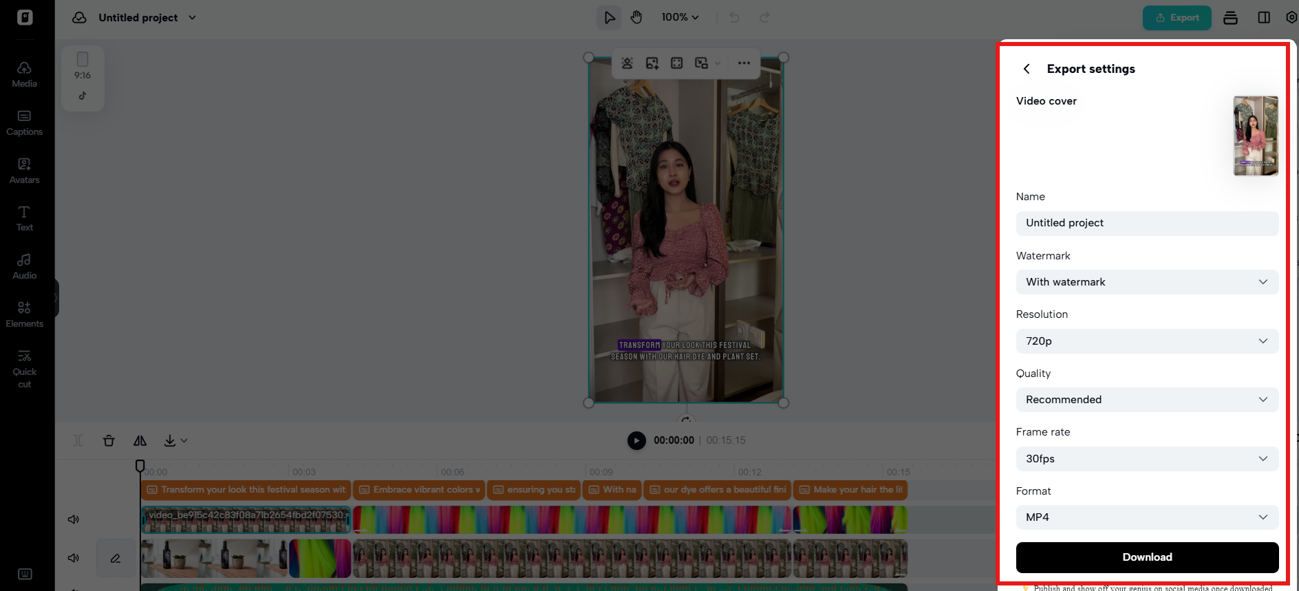Xuất video