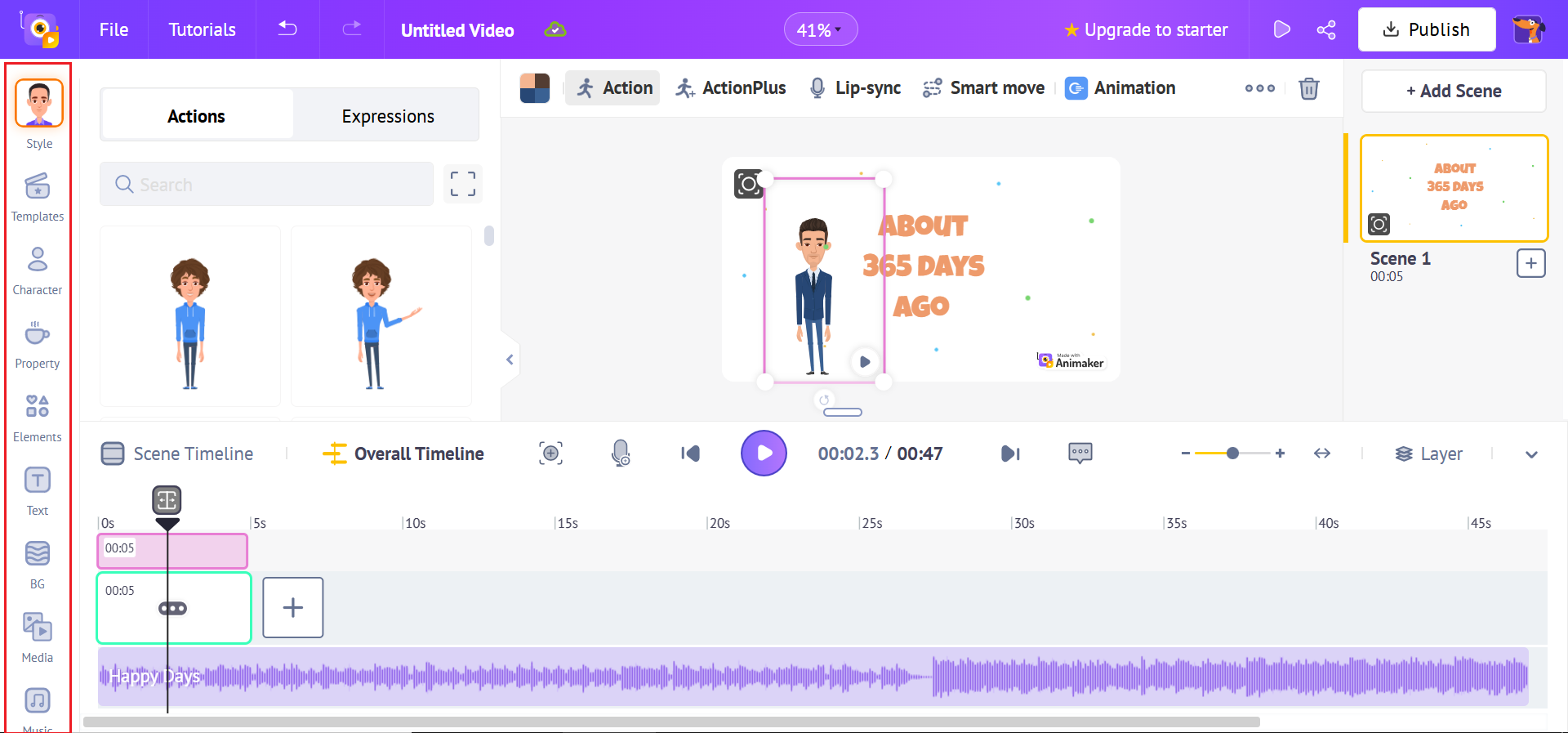 Customize your scenes