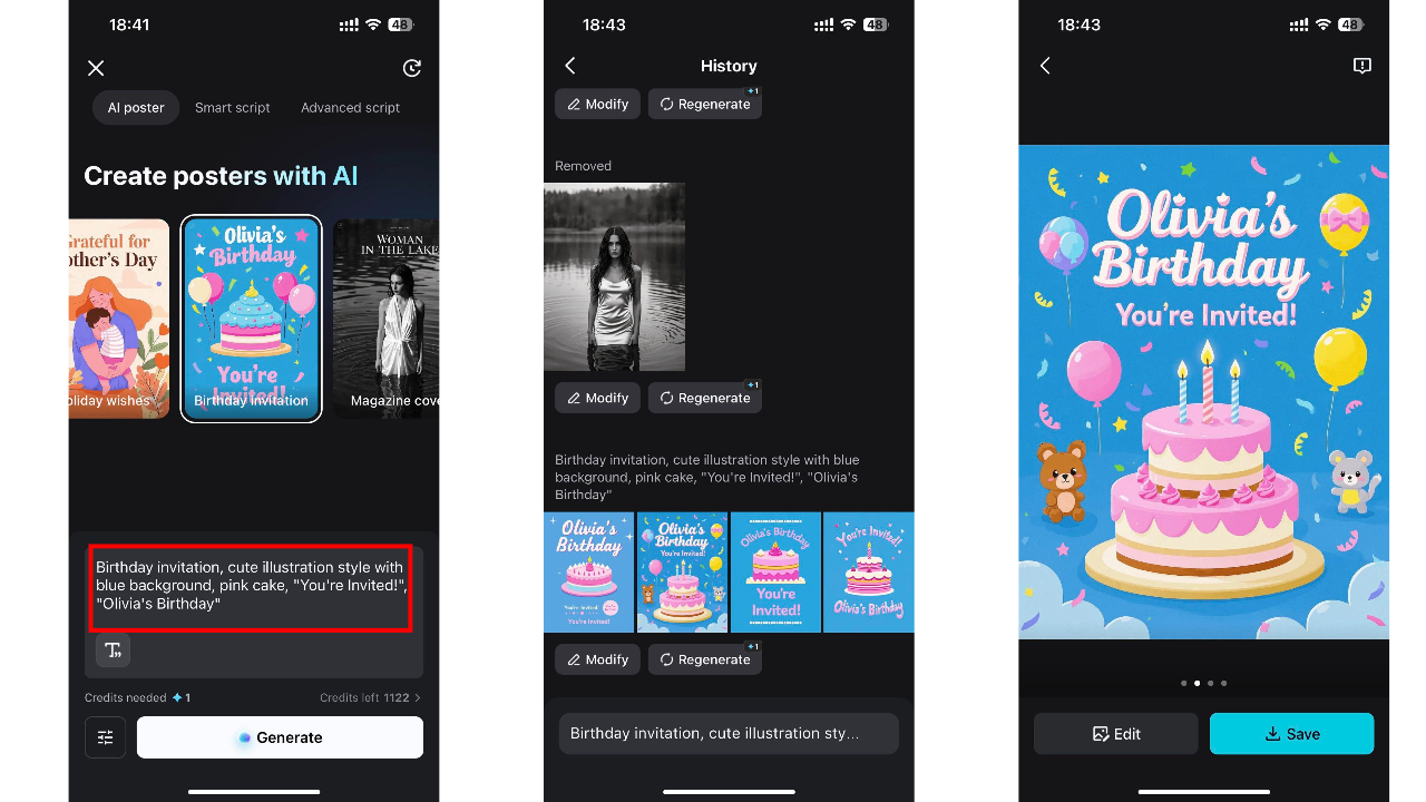 Chọn áp phích AI dựa trên mẫu với thiết kế theo mùa để tùy chỉnh cho Reyes Magos.
