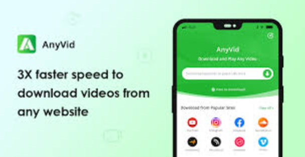 AnyVid Facebook downloader app - Android