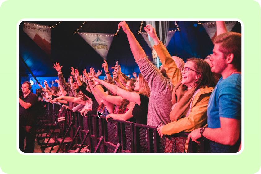 social media music video generator