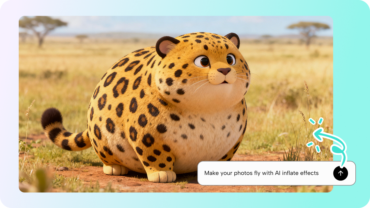 Design inflated images in seconds