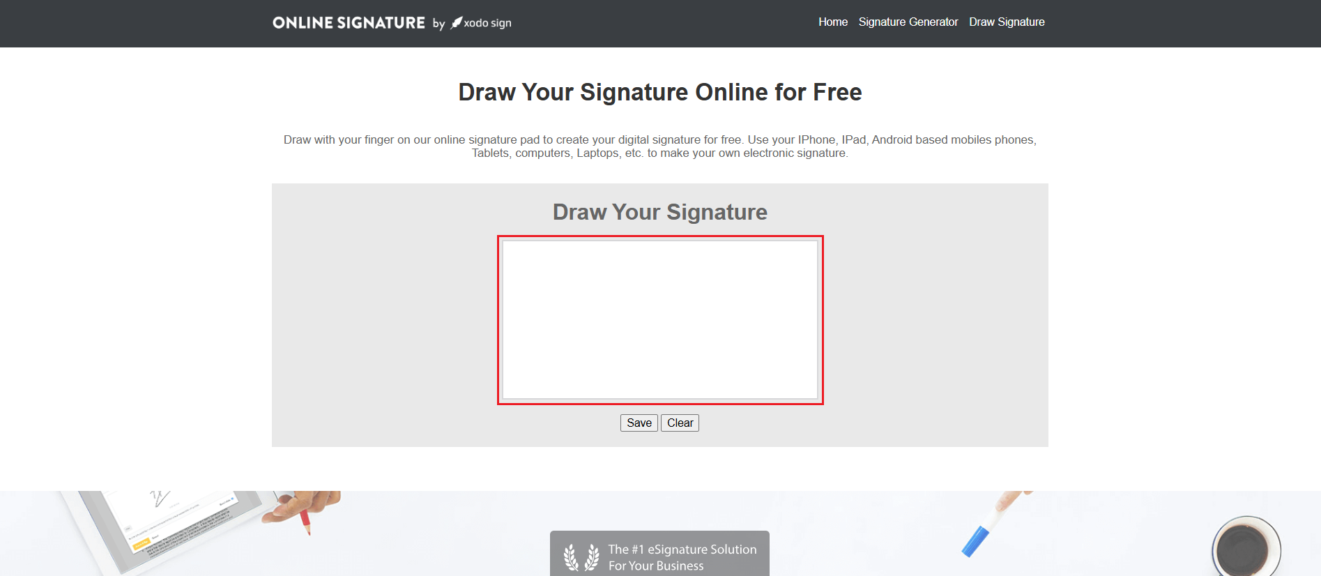 Crear firma a mano en línea