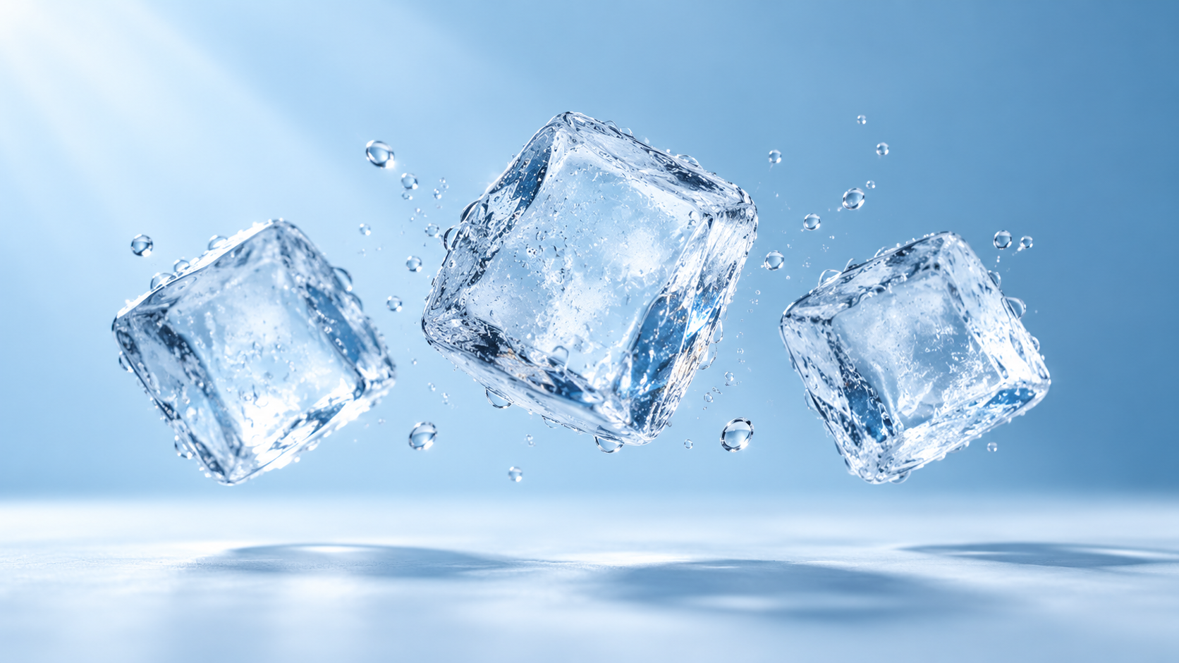 Social-Ready Ice Cube Hover Tapos na halimbawa para sa ice cube hover