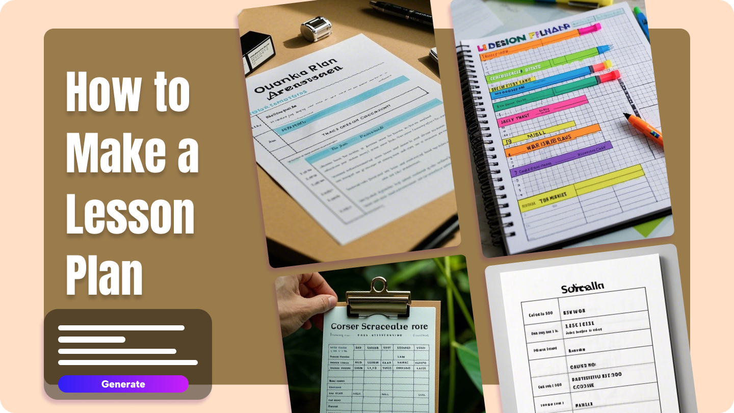 how to make a lesson plan