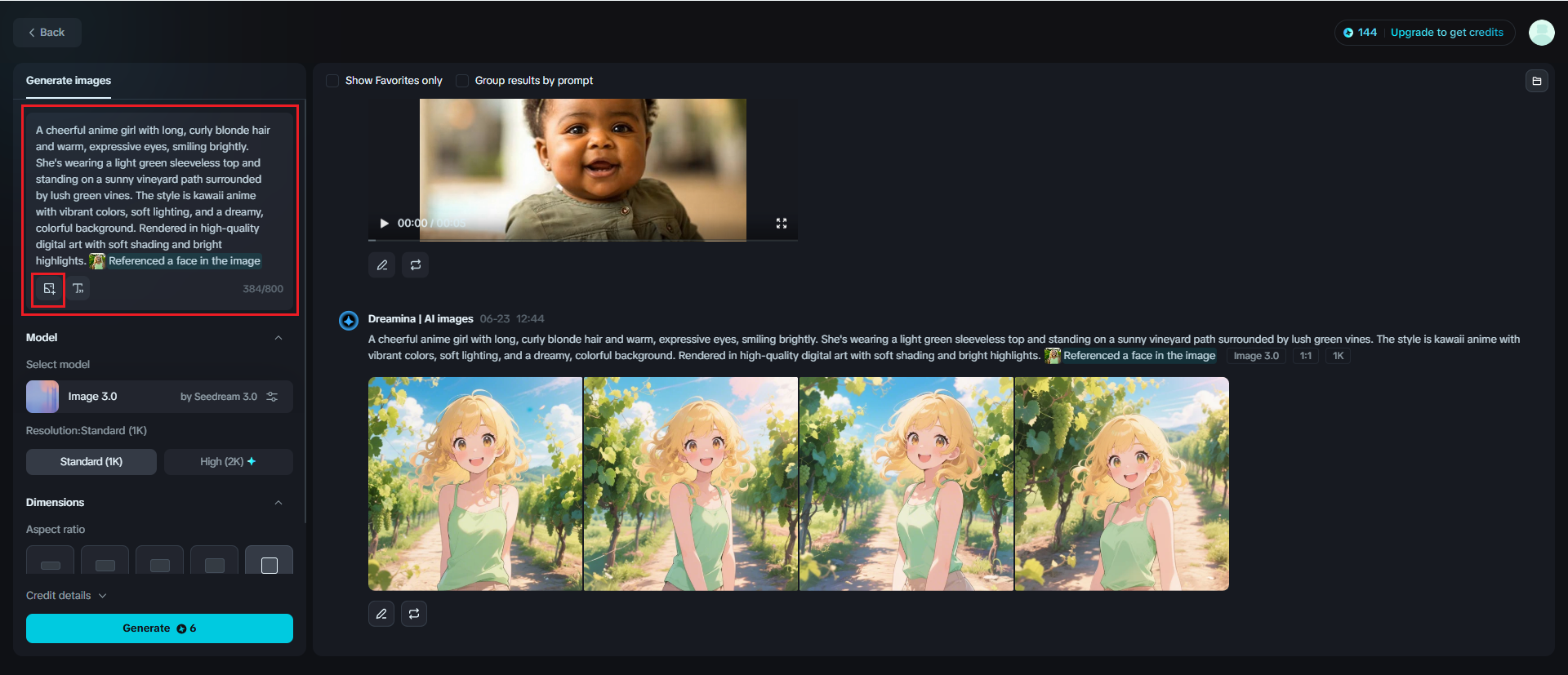 Hacer una foto de perfil de anime