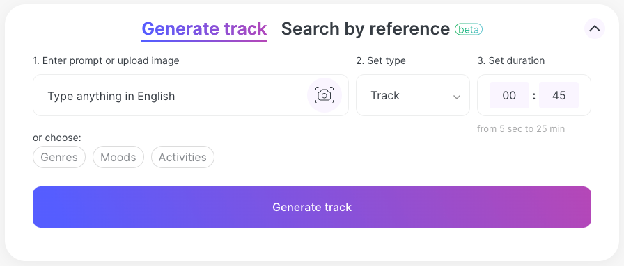 Mubert AI Music Generator