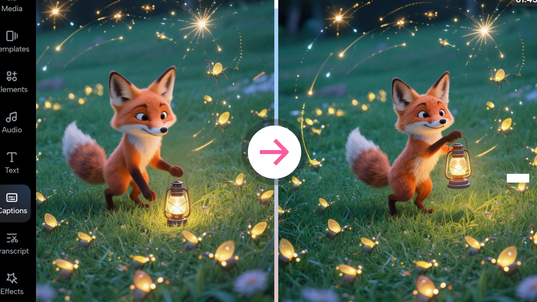 Edit videos made with CapCut Web's image-to-video AI for free with no sign-up