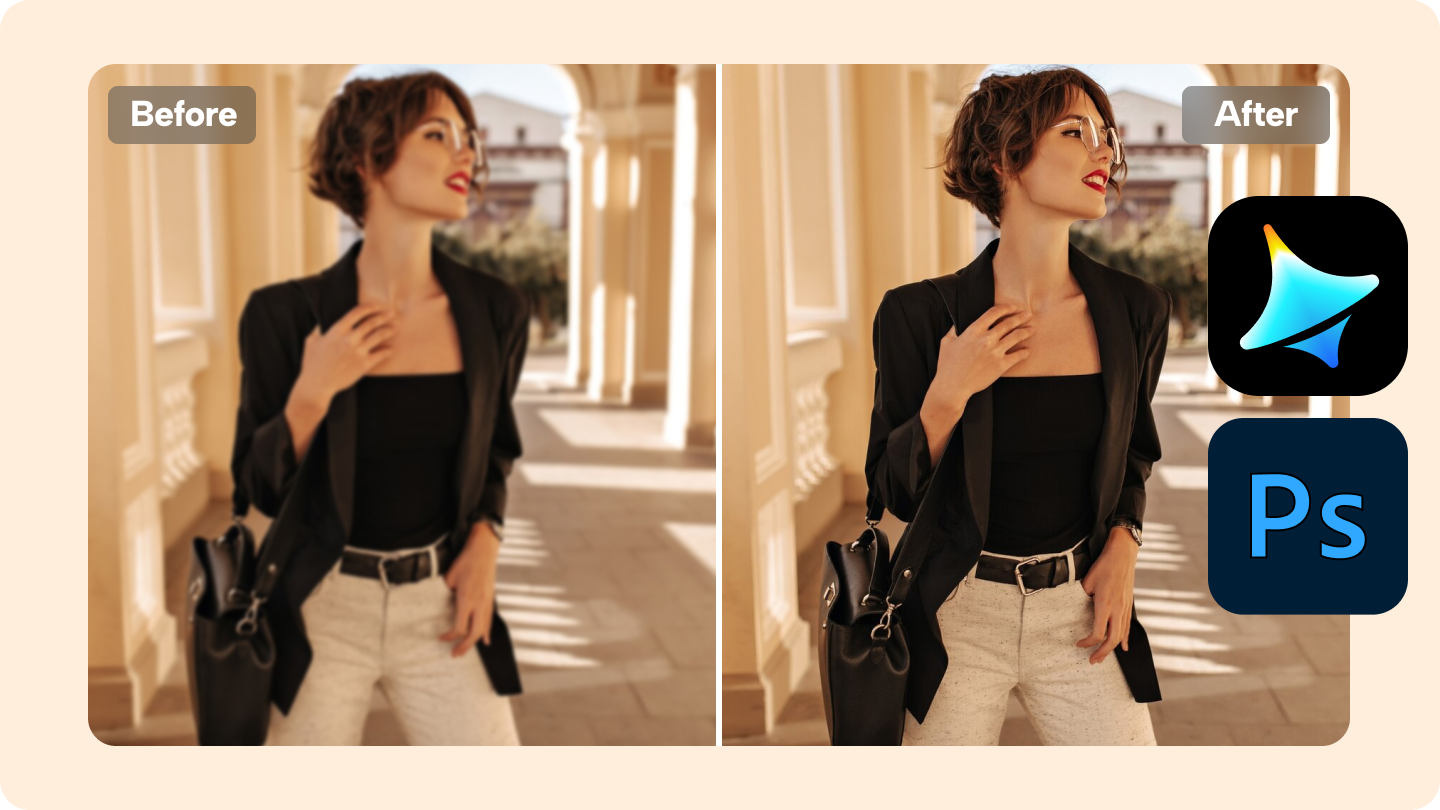 how to sharpen an image in Photoshop