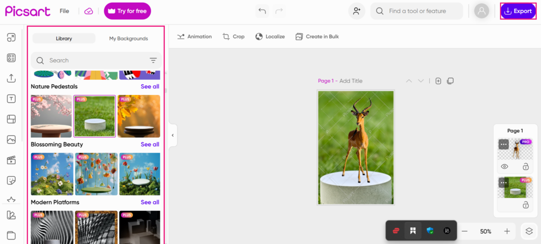 Verbessern Sie Ihr Foto und speichern Sie es