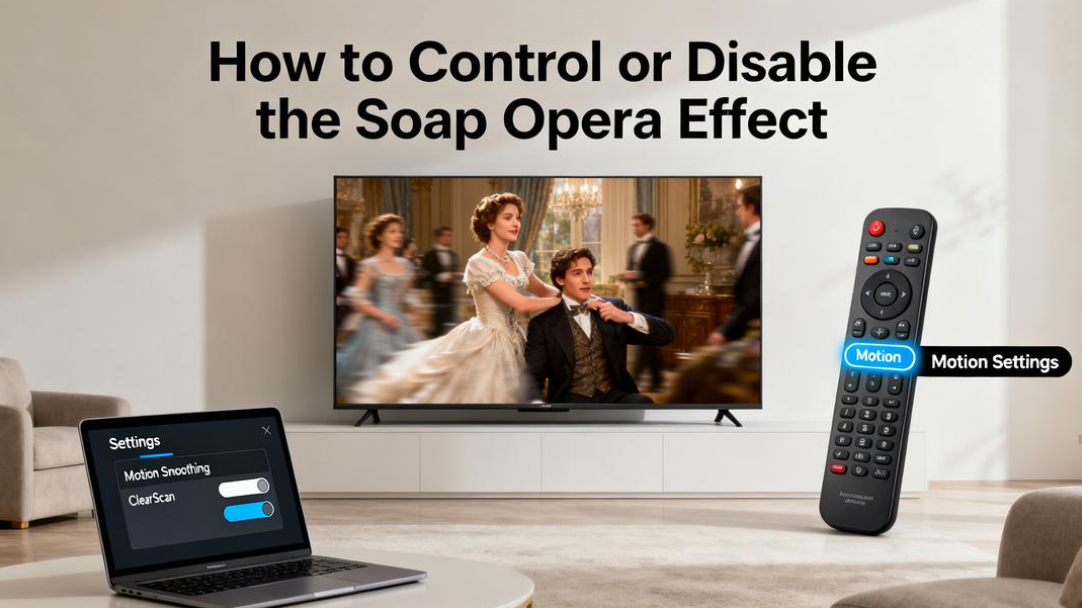 Most effective ways to manage soap opera effect