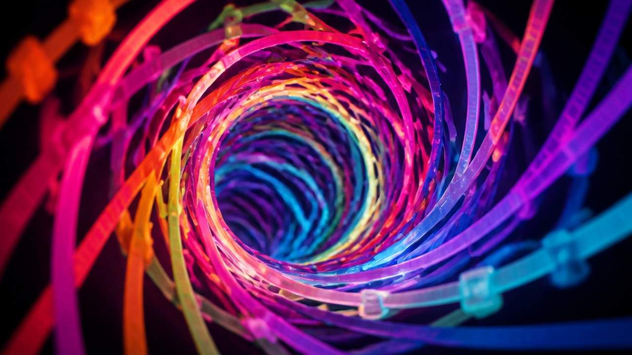 Viral Zip Tie AI Effect prompt result 2