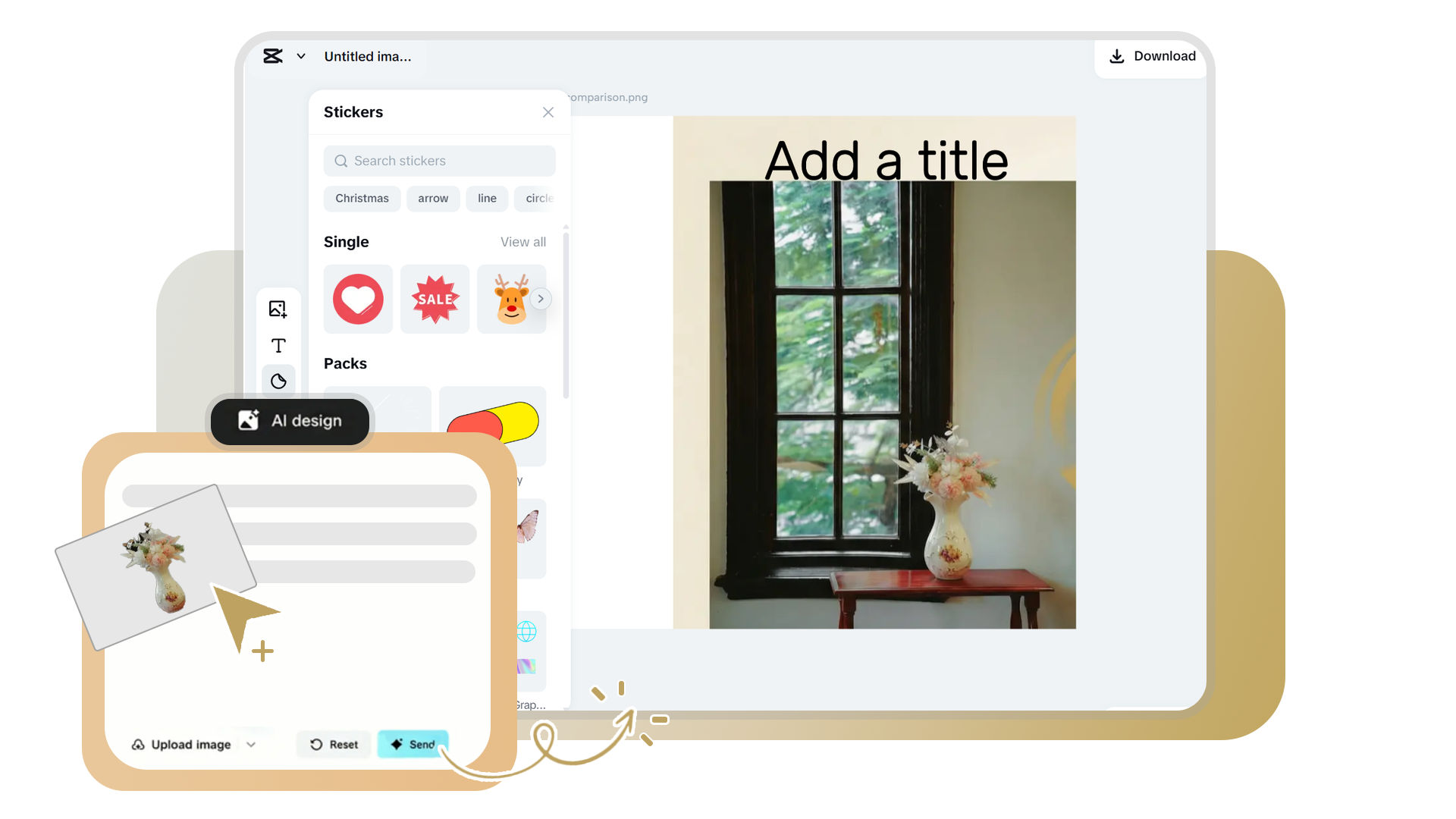 Refine product image for Ramadan live commerce