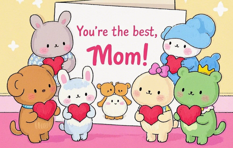 Cute Mother's day card