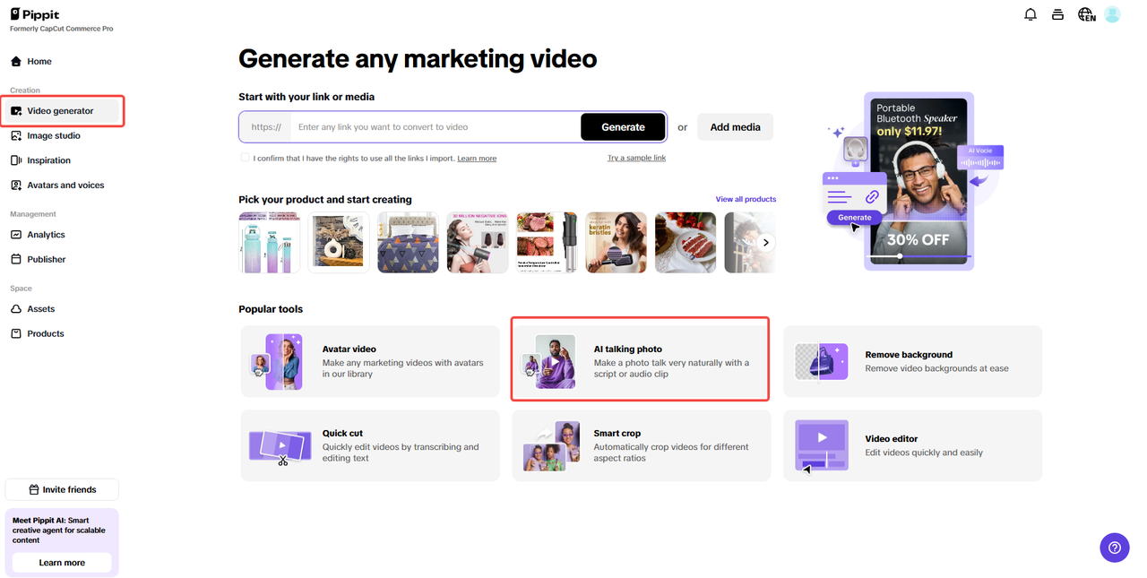 Crie narrativas visuais para contextos