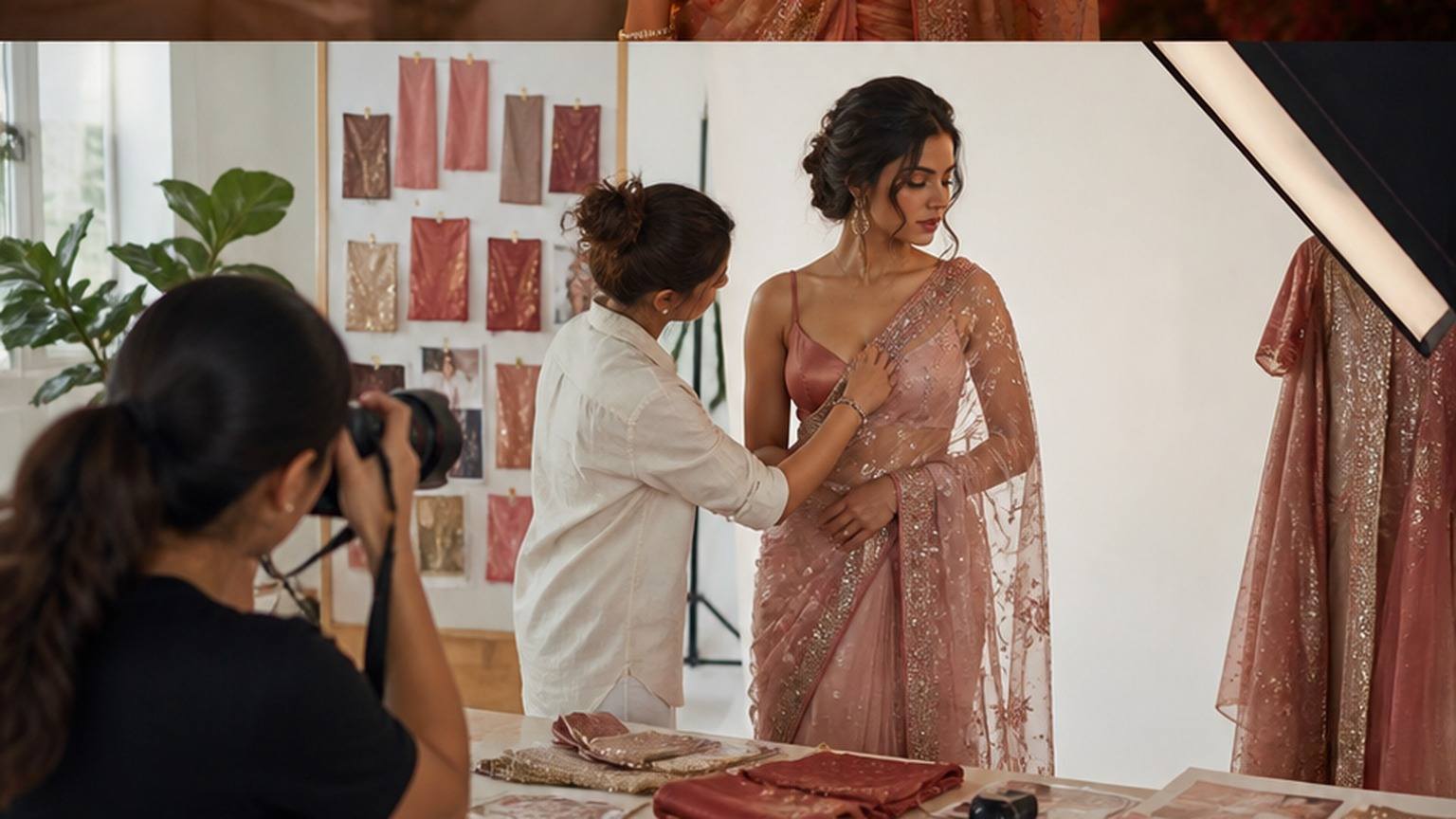 hot saree prompts hero image