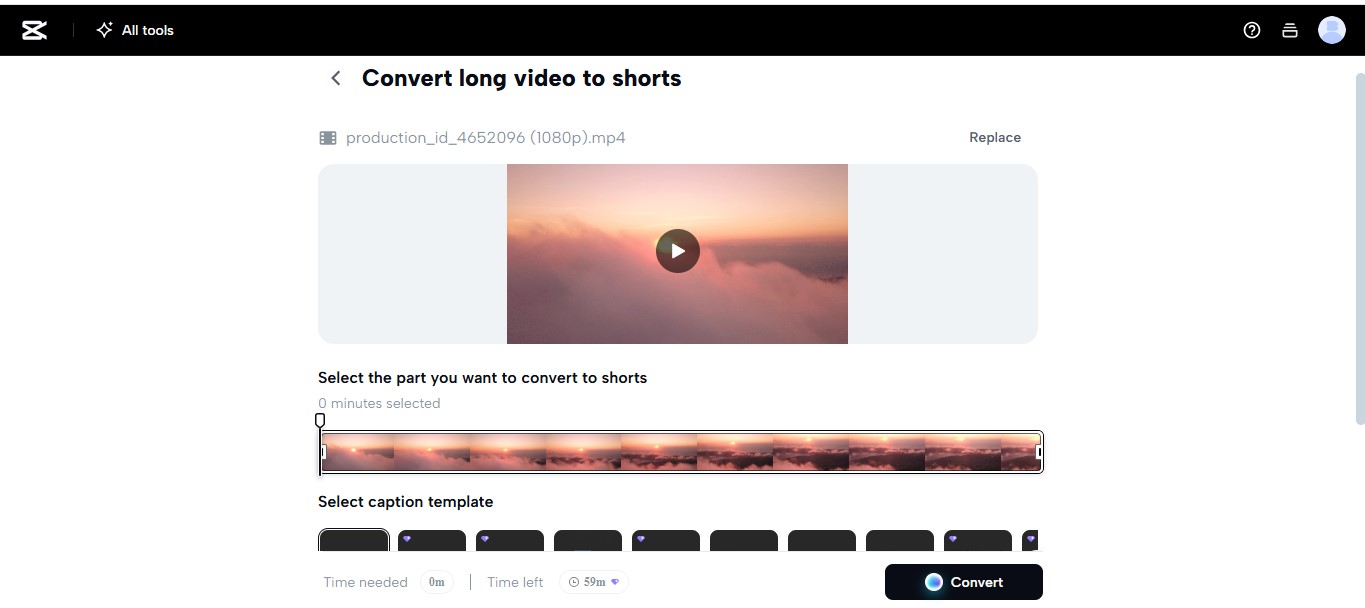CapCut Web - Das beste Tool, um kurze Clips aus langen Videos zu erstellen