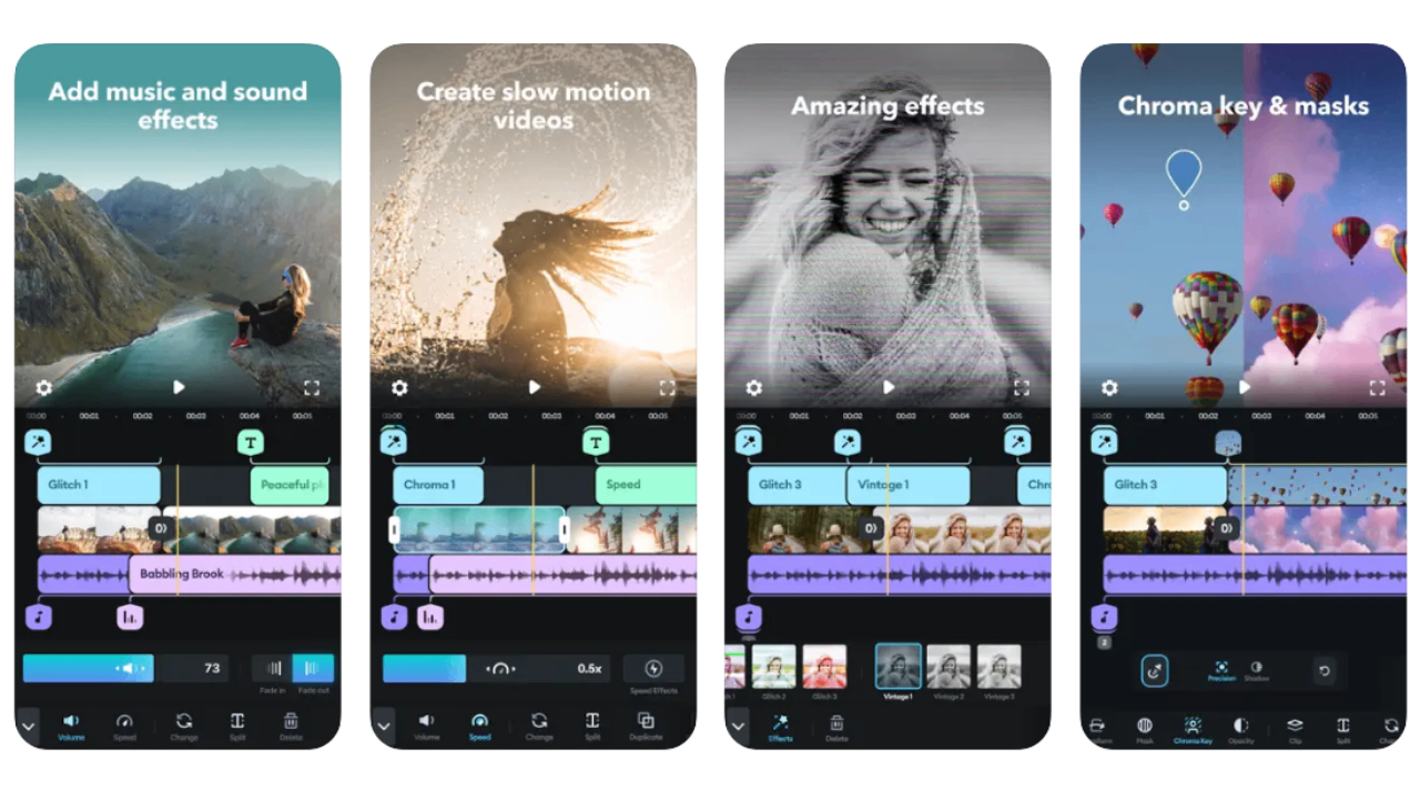 Splice app to make reels