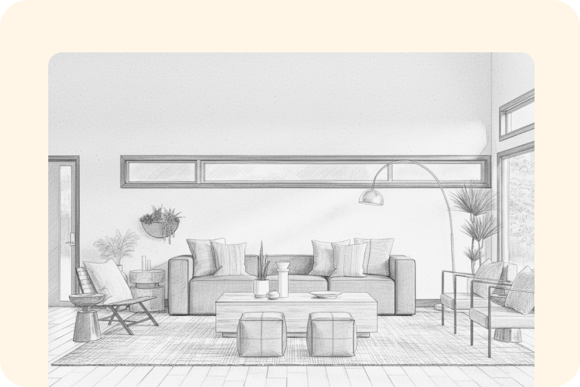 Change photo to sketch for presentations