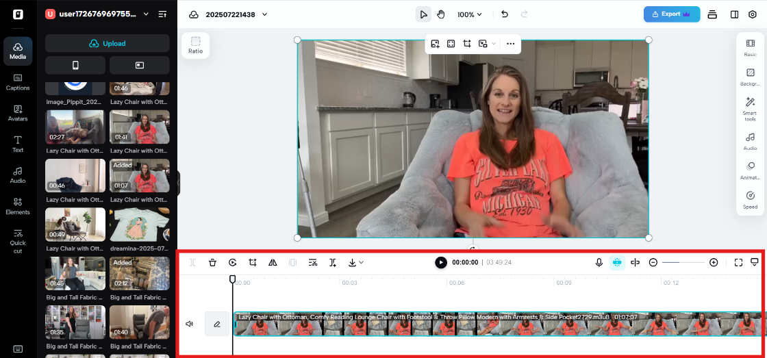 Advance editing features