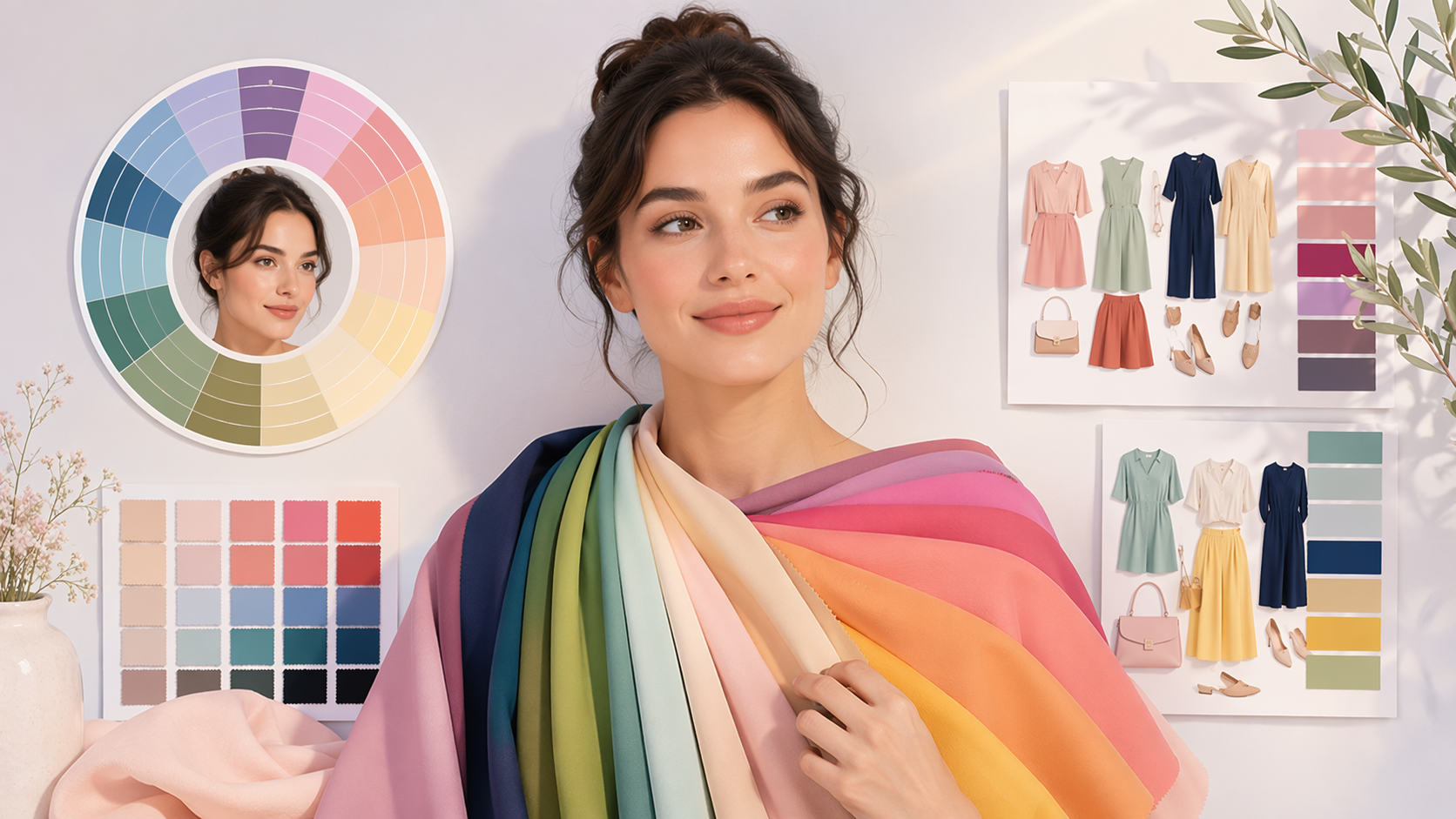 Dreamina color analysis test 16:9 AI-generated hero image