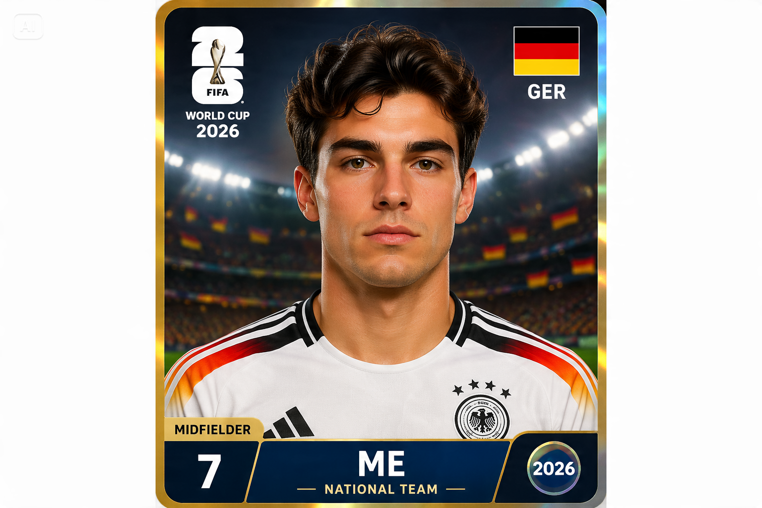 World Cup Stickers prompts