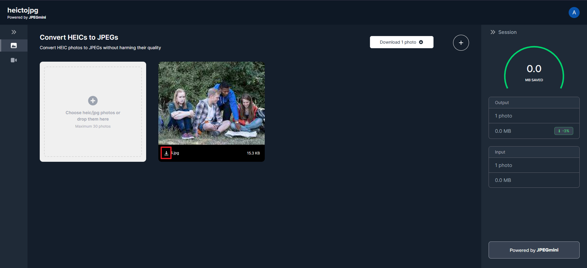 convert HEIC to JPG online