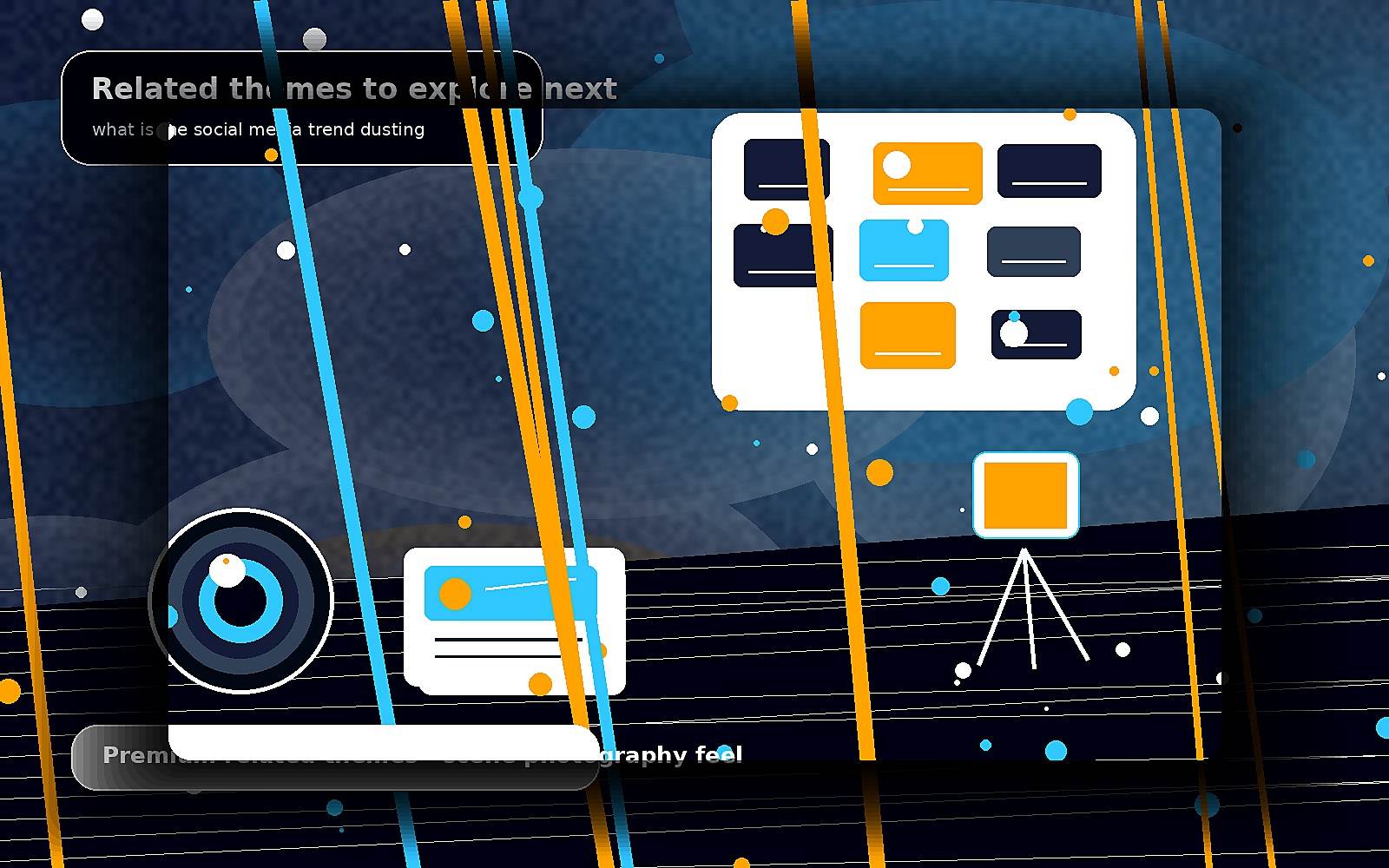 Related themes to explore next — premium scene image for what is the social media trend dusting
