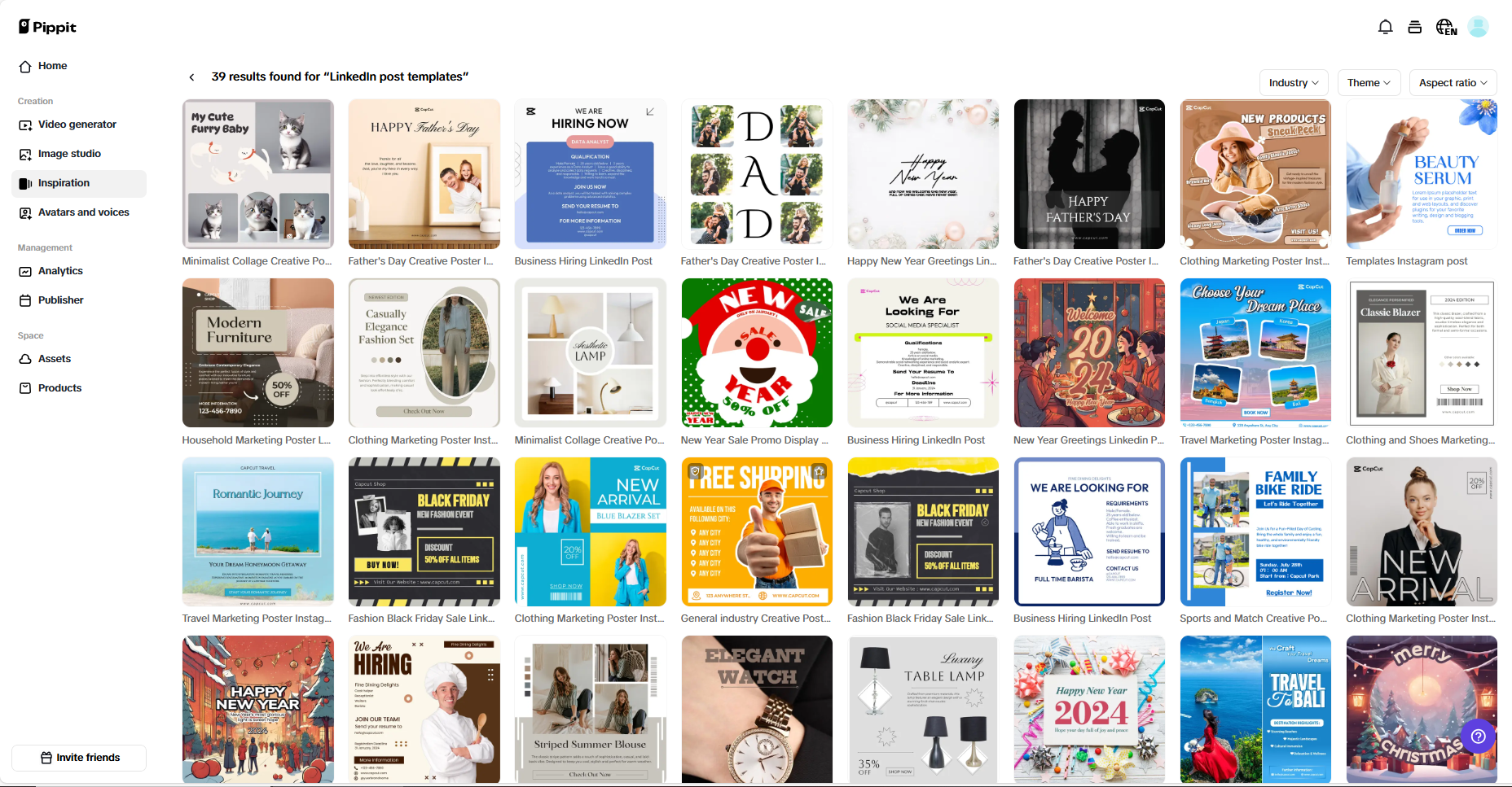 LinkedIn post templates