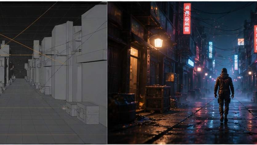 Seedance 2.5 Blender Workflow example 1