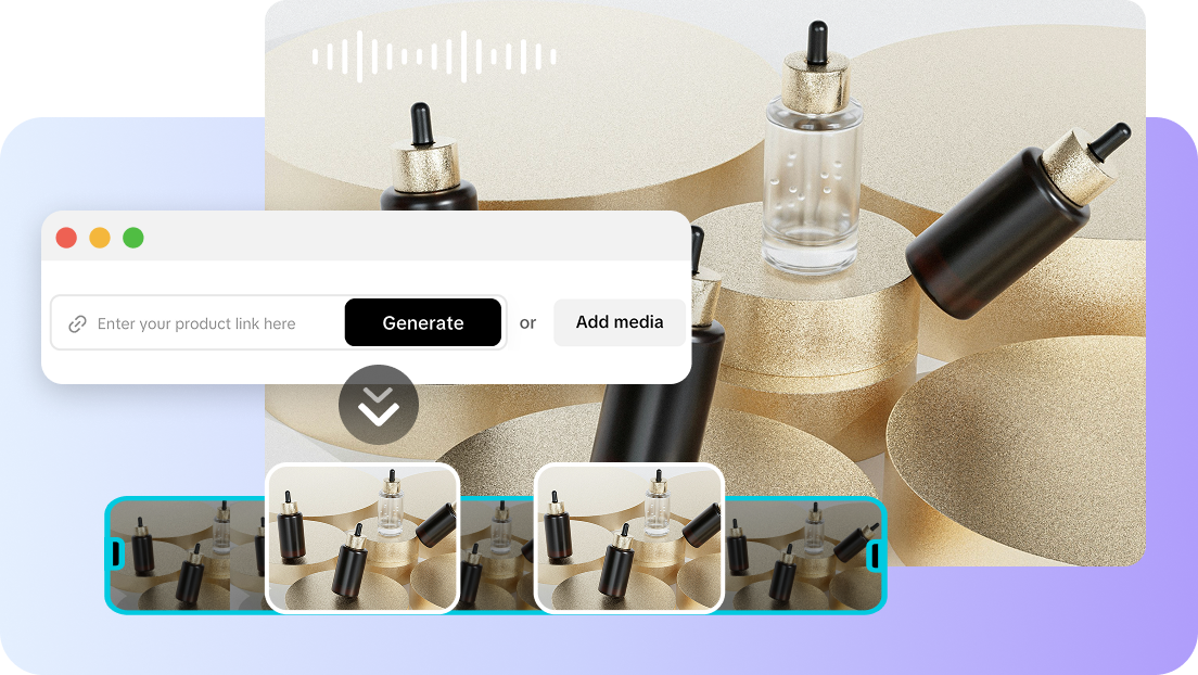 Ein-Klick-Geschichtenerstellung aus Produktlinks