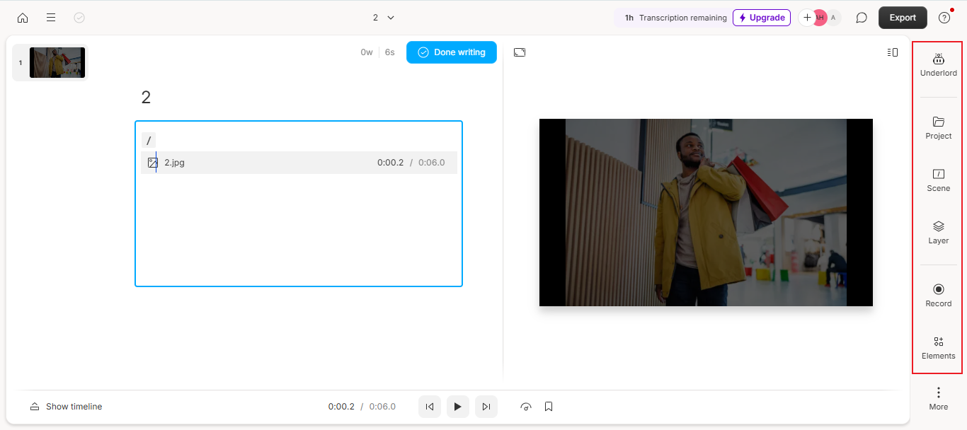 Criando um vídeo com fotos e música
