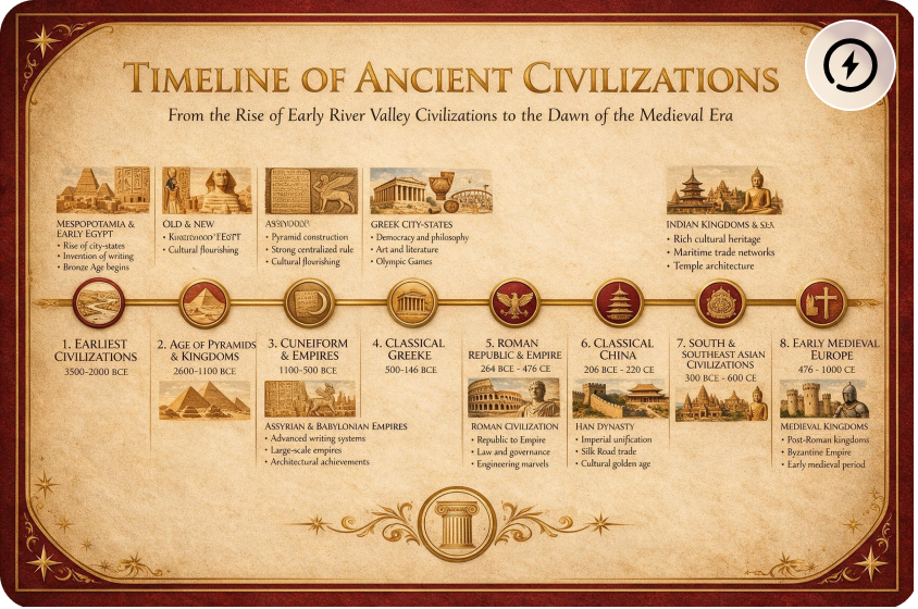 A screen recording of Dreamina rendering a horizontal timeline image