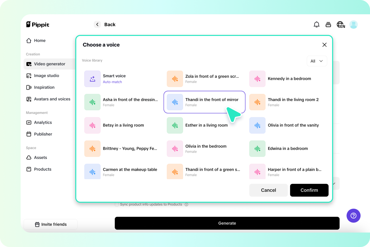 Personalize your video settings