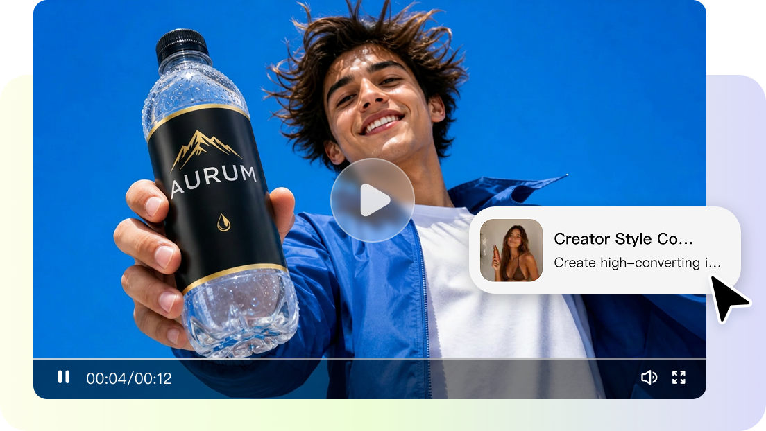 Create videos in one click