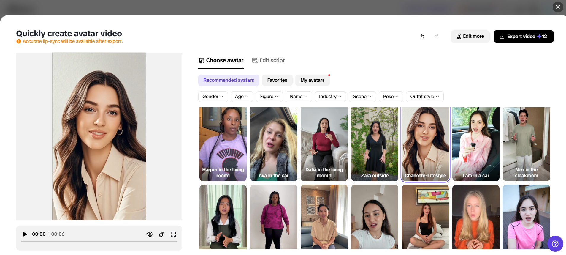 AI avatars and voices