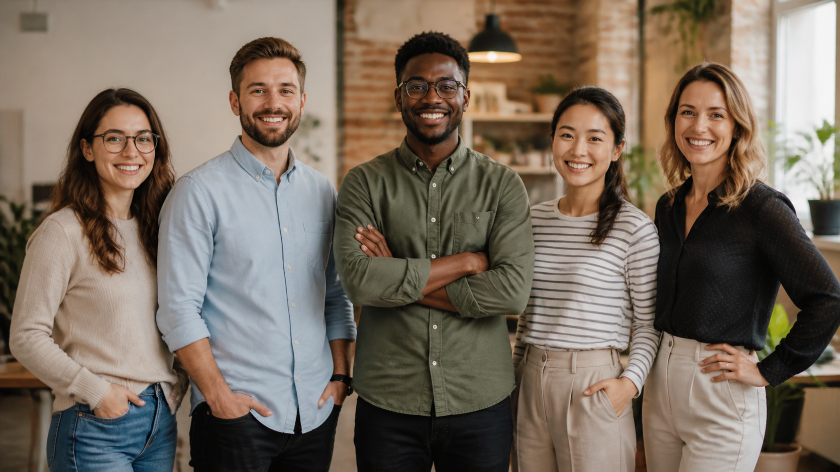 Team portrait example
